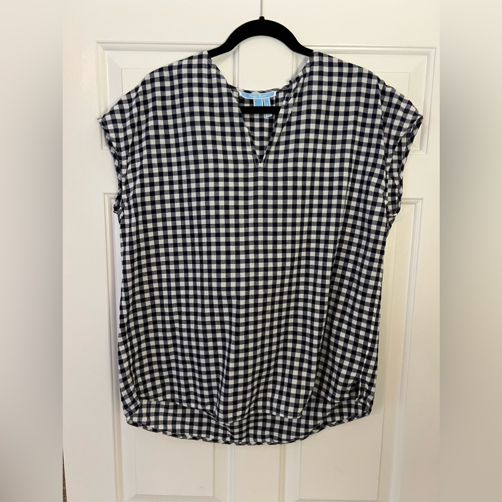 Draper James gingham top